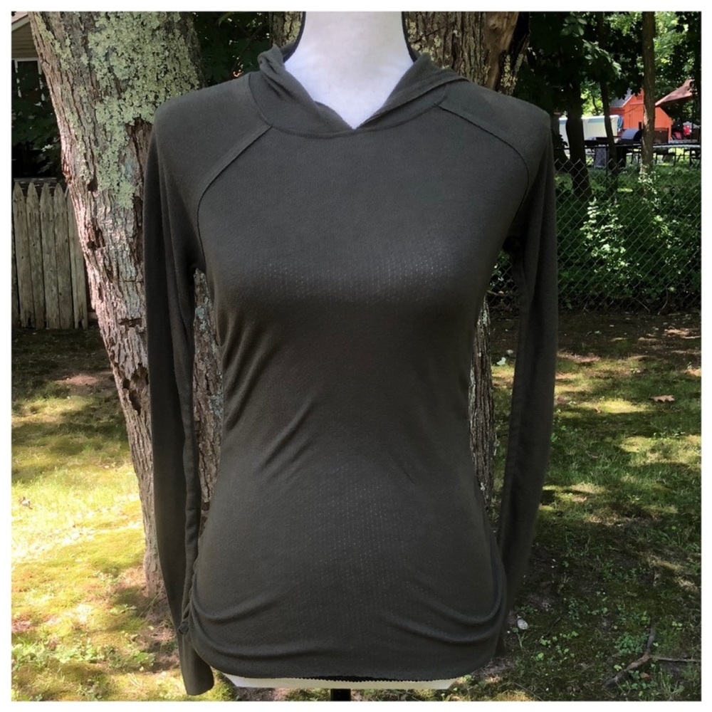 Free People Movement olive green Apollo pullover